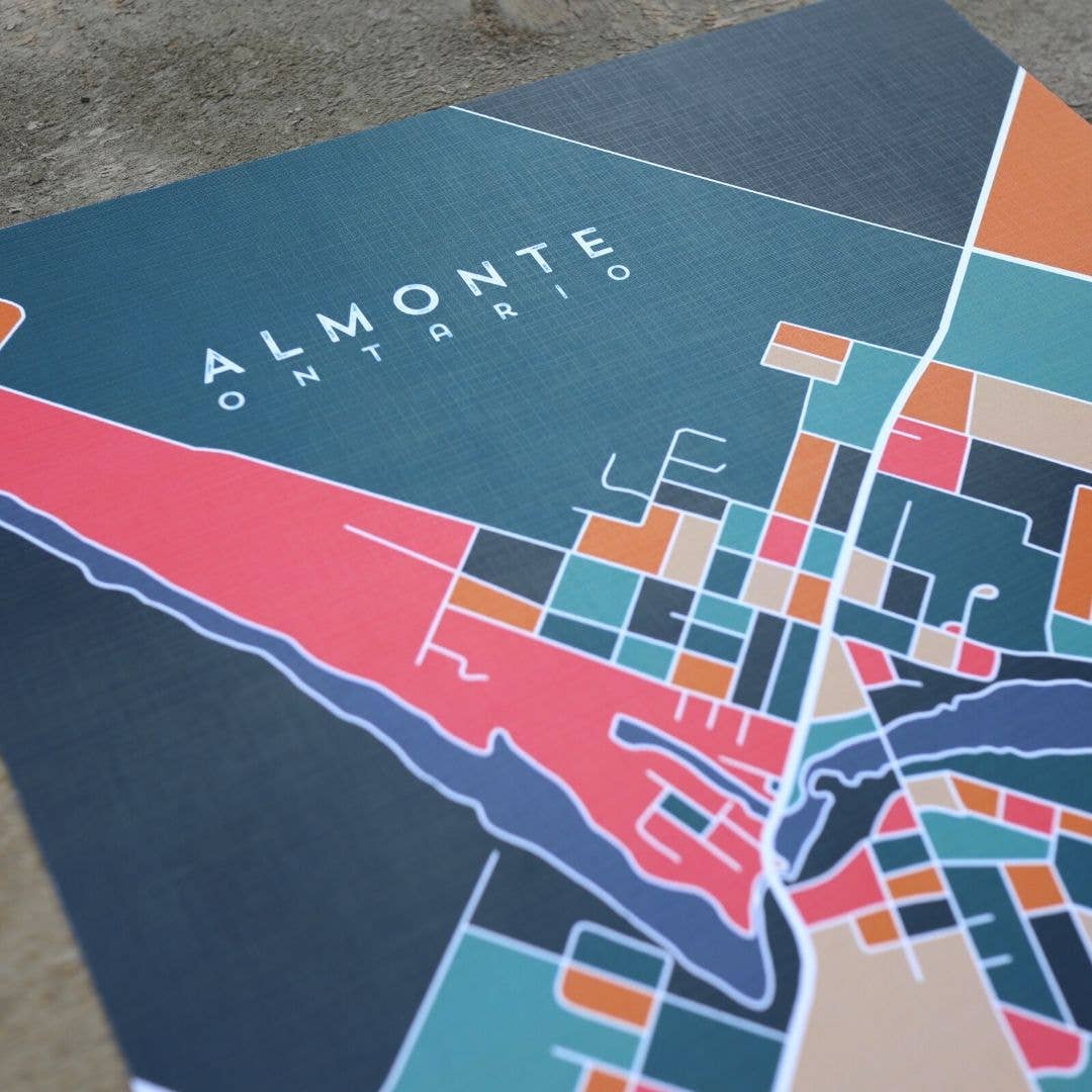Almonte Map Print