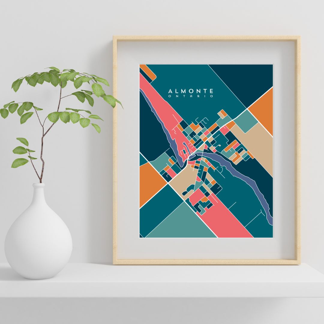 Almonte Map Print
