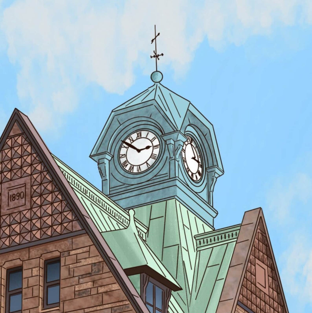 Almonte Post Office Art Print