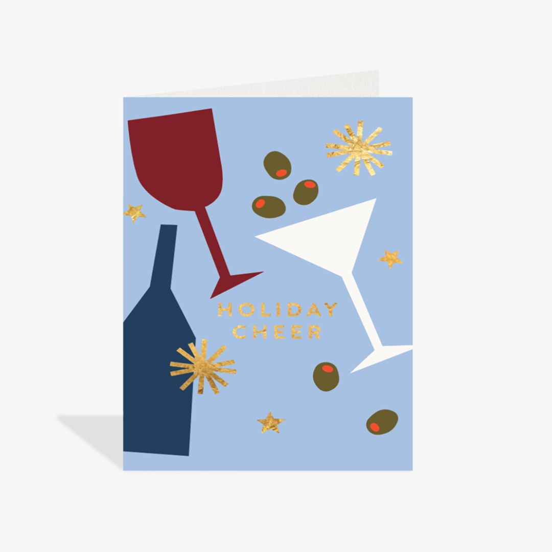 Cheers Petite Holiday Card