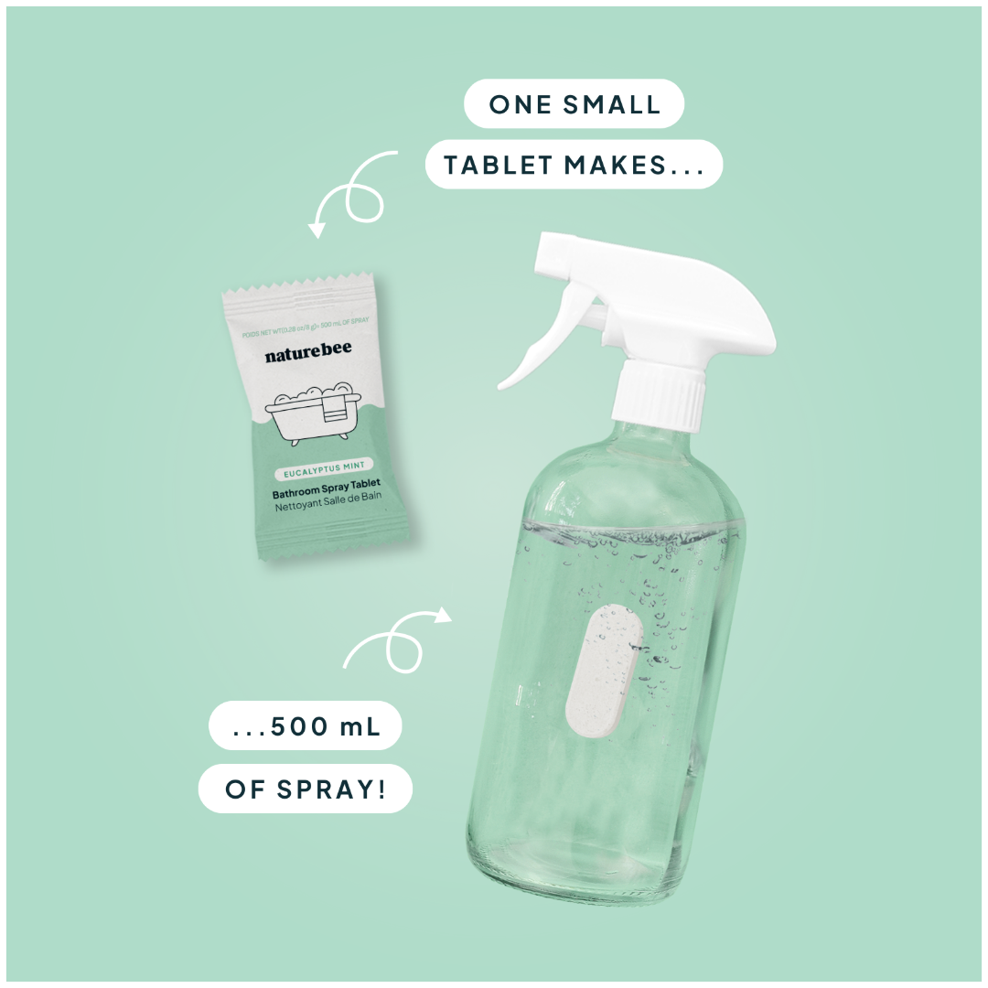 Eucalyptus Mint Bathroom Cleaning Spray Kit