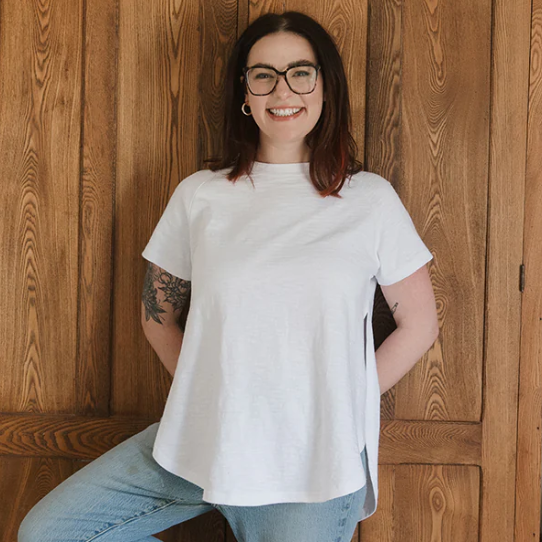 East End Tee | White