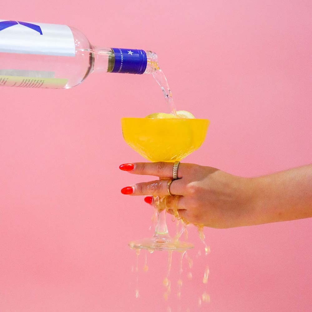 Lemon Drop Cocktail Bomb