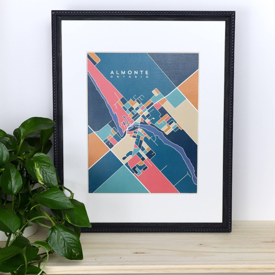 Almonte Map Print