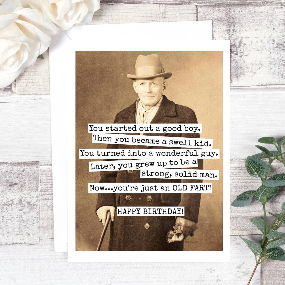 Old Fart Birthday Card