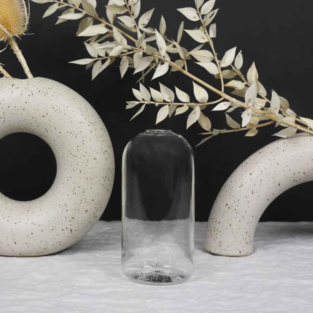 Clear Wylie Everlasting Candle Vase